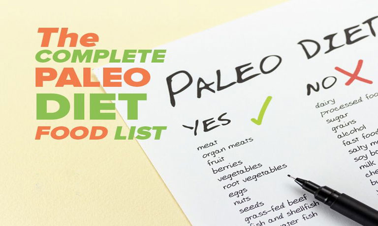 Paleo Diet Food List